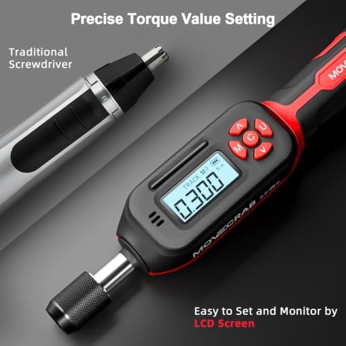 Digital Torque Screwdriver, 1/4" 0.3-8 N.m / 2.66-70.81 in.lb