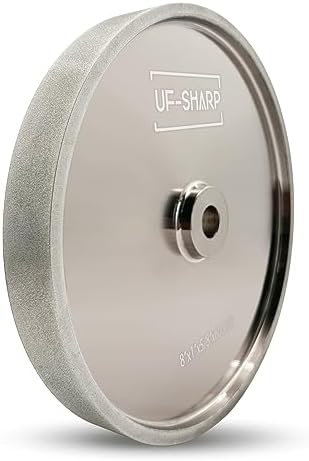 CBN Grinding Wheel 8 inch 600 Grit, 1" Wide, 5/8" Arbor