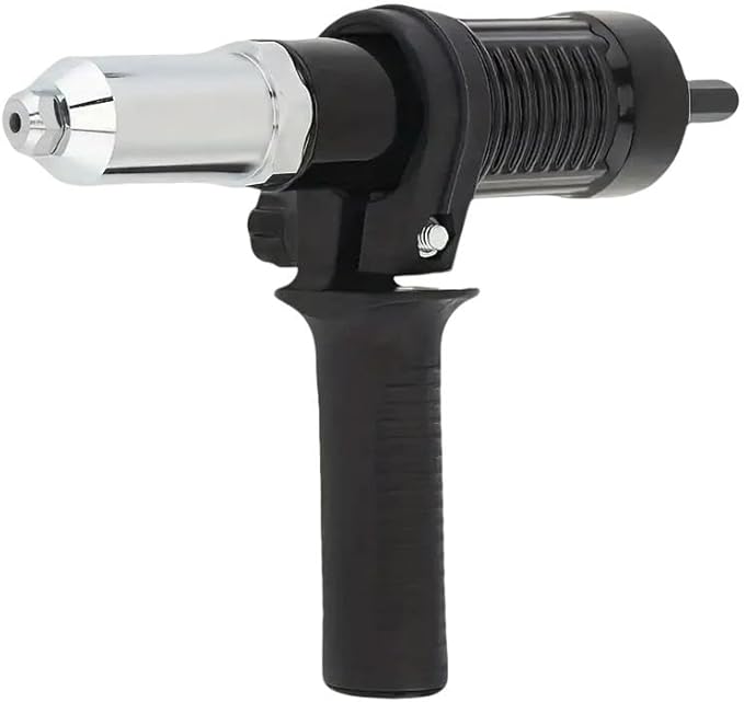 Electric Rivet Adapter, Portable Electric Rivet Nut-gun Drill Adapter, Practical Repair Power Tools Accessories, Heavy Duty Hardware, Industrial