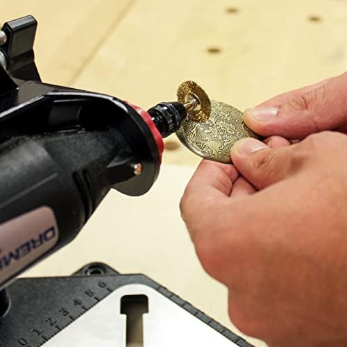 Milescraft 1097 ToolStand - Variable Speed Drill Press Stand (compatible with Dremel). Rotary Tool Not Included, Black