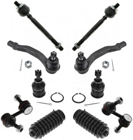 TRQ Front Steering & Suspension Kit Ball Joint Steering Rack & Pinion