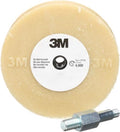 3M Stripe Off Wheel Adhesive Remover Eraser Wheel Removes Decals, Stripes, Vinyl, Tapes and Graphics 4” Diameter x 5/8” Thick 3/8-16 Threaded Mandrel 07498, (Pack of 5)