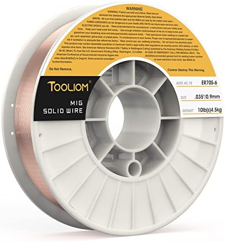 TOOLIOM ER70S-6 0.035" Mild Steel MIG Welding Wire 10LB