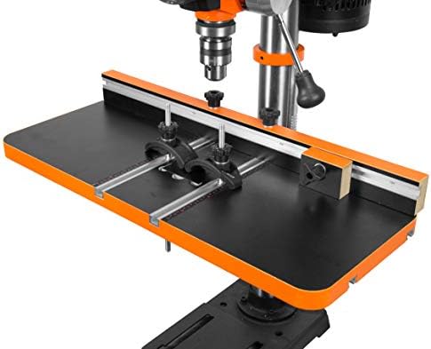 Shop Fox W1668 Bench-Top Drill Press/Spindle Sander and WEN DPA2513 Drill Press Table