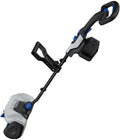 Litheli 40V Cordless Snow Shovel with Adjustable Handle, 14-Inch Brushless Battery-Powered Snow Blower with 2 * 5.0Ah Battery for Driveways, Sidewalks, Decks & Patios - Easysurge technolog
