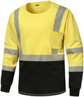 FR Shirts for Men, 6oz Hi Vis Flame Resistant Welding Shirt