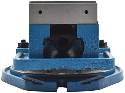 WFLNHB 4 x 4.56" Accuracy Mill Vise 360 Degree Swiveling Base Replacement for Milling Shaping and Drilling Machines