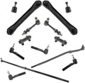 TRQ Front Steering & Suspension Kit Ball Joint Control Arm Drag Link Sway