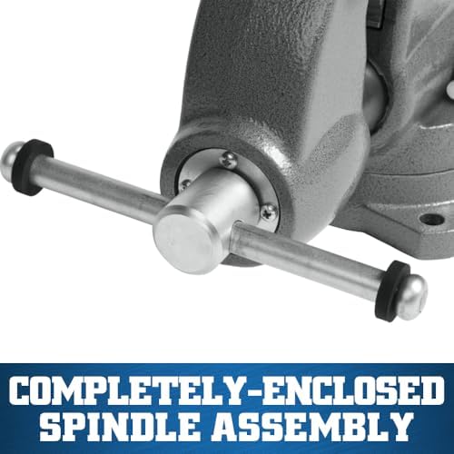 Wilton Pipe & Bench Vise, 3-1/2" Jaw Width, 5" Max Jaw Opening, 4-1/2" Throat (Model C-0)