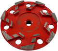 5" S Segment Grinding Wheels, #30/40 Grit, 5/8"-11 Threaded Arbor