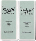 Flash Shiner® Block – 3-Way Nail Buffer – Professional Nail Buffer for Natural Shine – Smooths, Conditions & Polishes – Manicure Tool for Home or Salon Use (Pack of 2)