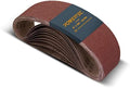 POWERTEC 10PK 4x36 Sanding Belts, 120 Grit Aluminum Oxide, 4 x 36 Inch Sanding Belts for Benchtop Belt and Disc Sander, Belt Sandpaper for Woodworking, Metalworking, Paint, Rust Removal (110110V)