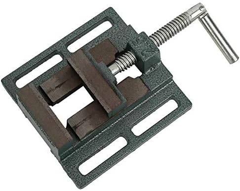 Lock Down Vise Heavy Duty High Precision Milling Machine Bench Clamp Drill Press Vise Tool for Metalworking Cast Iron 5.2 x 5.2 x 1.7 Inches