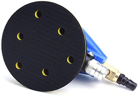 5" Professional Orbital Sander, Dual Action Palm Sander for Auto Body Work, Hook and Loop Vacuum System