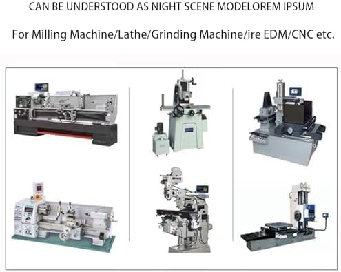 DRO Digital Readout 2 Axis Screen DRO Readout Display Linear Scale for Bridgeport/Knee Mill Milling Machine Lathe Machine Tools (DRO-2MS-LCD)