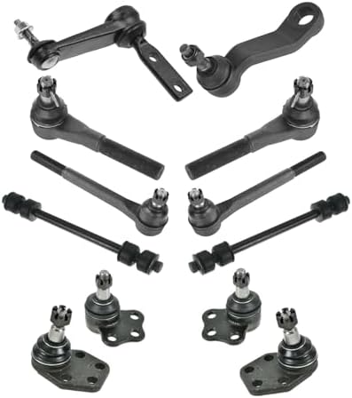 TRQ Front Steering & Suspension Kit Ball Joint Idler Arm & Bracket Assembly