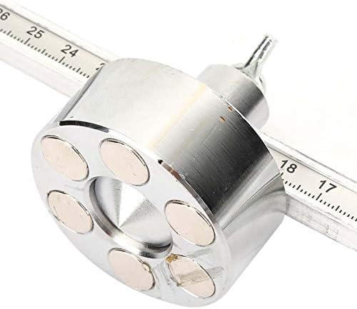 Plasma Circle Cutting Guide, Adjustable Magnetic Round Cutter Attachment for Metal Fabrication P80 Torch Thickened Alloy 10 to 100cm 39.3 Inch