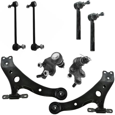 TRQ Front Steering & Suspension Kit Ball Joint Control Arm Sway Bar