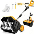 Cordless Snow Blower with Wheels Compatible with DeWalt 20V Battery