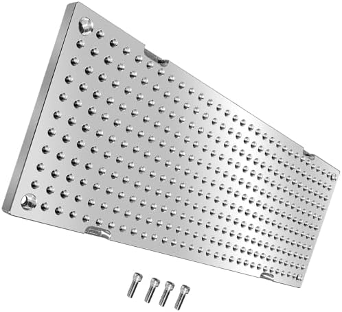 6" x 16" x 1/2" MIC7 Aluminum Fixture/Sacrificial Plate, Mini Pallet