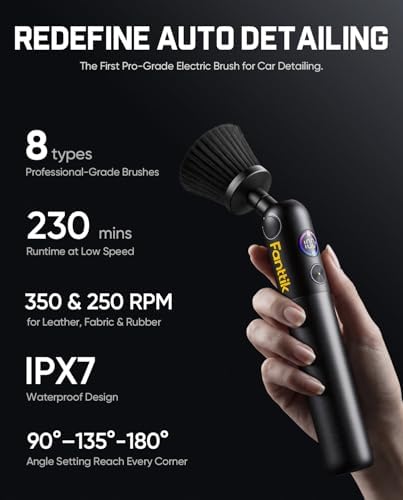 Fanttik G9 Handy Cordless Electric Spin Scrubber & Fanttik Flip G10 Nano AutoCare Cordless Electric Scrubber