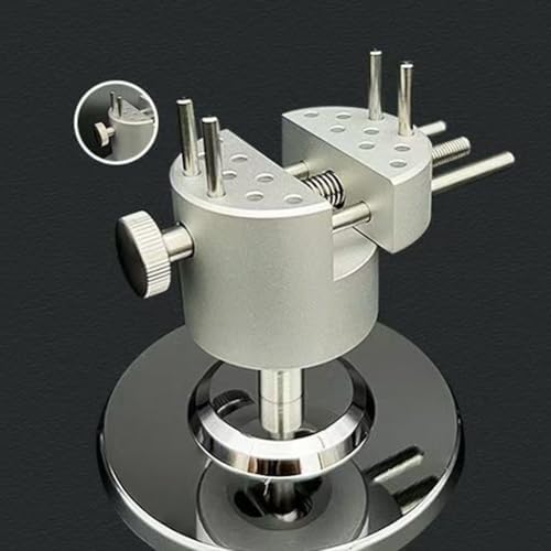 Rotatable Aluminum Alloy Pin Vise Featuring Adjustable Clamping System and Control for Jewelry Making, Watch Repair, and Model Assembly