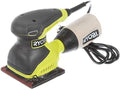 Ryobi S652DGK Corded Comfort-Grip Orbital 1/4 Inch 2 Amp Sheet Sander with Dust Bag (Non-Retail Packaging) (Renewed)