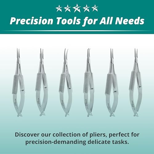Excelta 383 Self-Opening Miniature Straight Tip Needle Nose Pliers