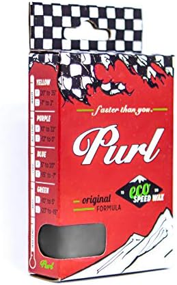 Purl - Ski & Snowboard Wax - Non Toxic - Biodegradable - No Fluoros