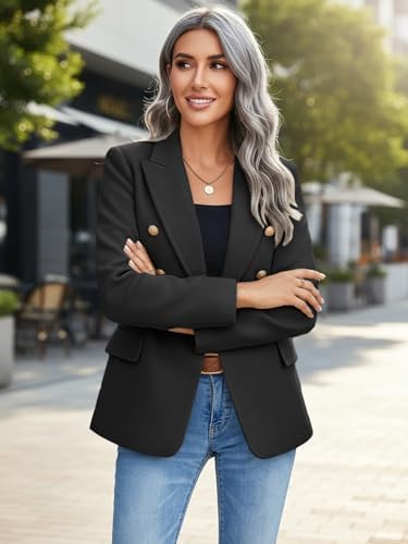 Mina Self 2026 Women's Fall Tweed Blazer Plaid Jacket Business Casual Coat