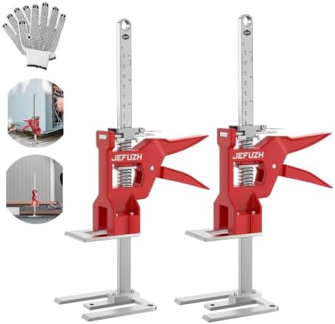 Labor Saving Arm Jack 2 Pack 440LB Capacity Height Adjustment Hand Jack