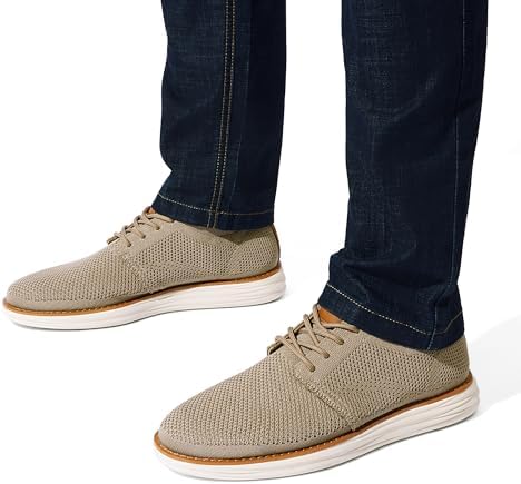 Bruno Marc Men's KnitFlex Breeze Casual Dress Sneakers