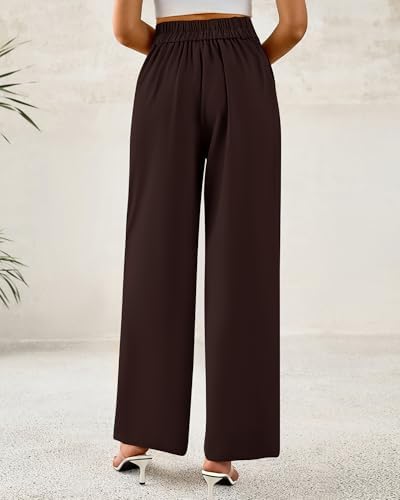 BTFBM Wide Leg Dress Pants Women Business Casual Outfits
