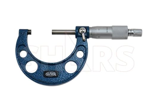 Shars 0-3" x 0.0001" Outside Micrometer Set (3 PCS) 303-2651N R)