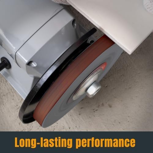 POWERTEC 1/2 x 18 Inch Sanding Belts, 50PK, 10 each of 40/80/120/180/240 Grits, Aluminum Oxide Belt Sander Sanding Belt Assortment for Air File Belt Sander, Woodworking, Metal Polishing (40182-1)