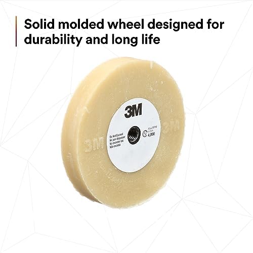 3M Stripe Off Wheel Adhesive Remover – Eraser Wheel – Removes Decals, Stripes, Vinyl, Tapes and Graphics 4” Diameter x 5/8” Thick 07499 (Pack of 5)
