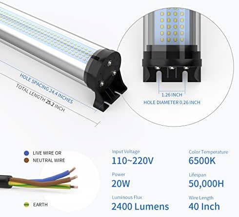 20W IP66 Explosion Proof Lights Led Machine Light CNC Machine 120v