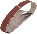 HARFINGTON 2 x 27 Inch Sanding Belts, 3 Pcs 120 Grits Aluminum Oxide