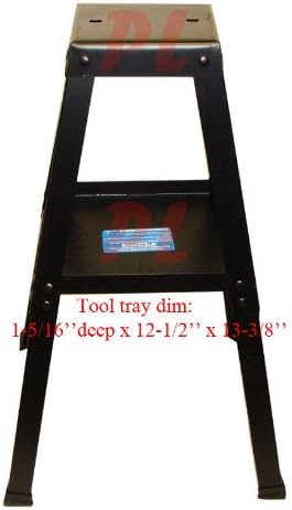Universal 4 Legs Bench Grinder Buffer Vise Stand w/ Tool Tray Grinder Stand