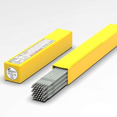 E316L-16 Arc Welding Rod Stainless Steel Stick Electrodes (1/8", 2LB)