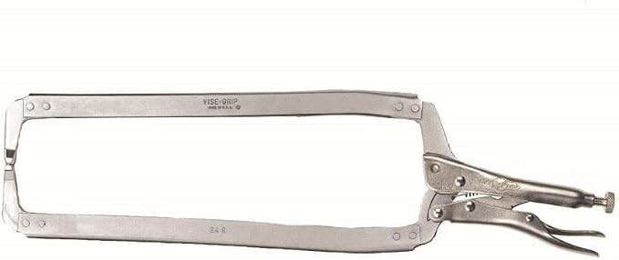IRWIN VISE-GRIP C Clamp, Original Locking, Regular Tips, 24-Inch (275)