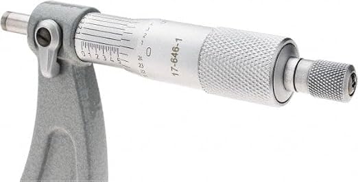 SPI 17-646-1 Calibrated Mechanical Outside Micrometer: 6" to 7 inch Range