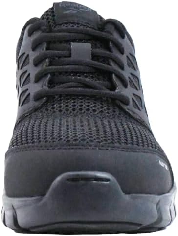 Reebok Men's Rb4041 Sublite Cushion Safety Toe Athletic Work Shoe Black