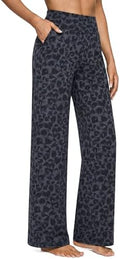 G4Free Yoga Pants for Women Wide Leg Pants with Pockets High Waisted