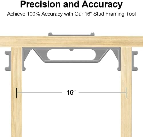 Framing Tools, 16-Inch Stud Layout and Framing Jig, 2-Piece