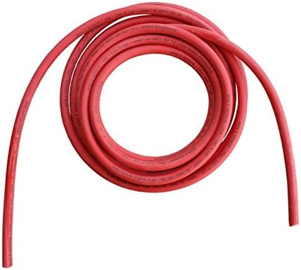 4/0 Gauge 4/0 AWG 10 Feet Black + 10 Feet Red Welding Battery Pure Copper Flexible Cable Wire - Car, Inverter, RV, Solar