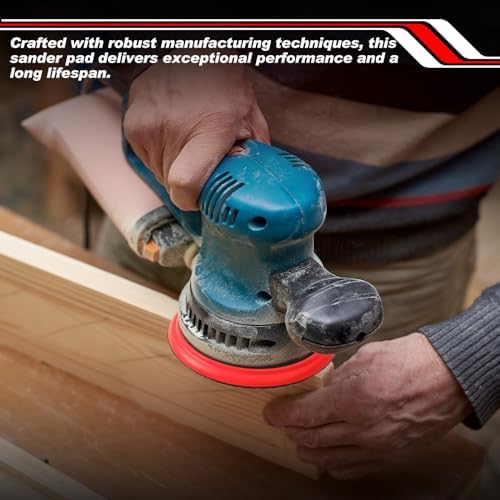 6" Replacement Sander Pad Compatible with Bosch Get75-6n, 2 Set