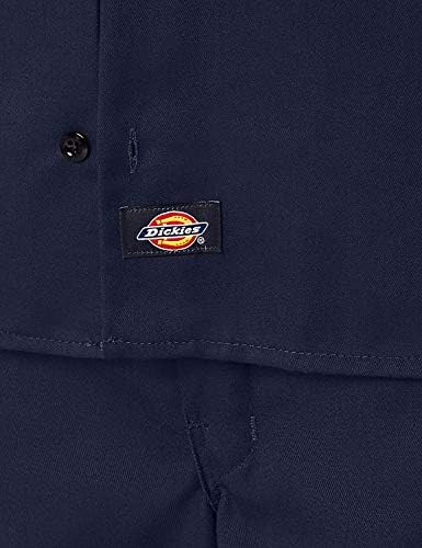 Dickies Men’s Short Sleeve Work Shirt – Durable Twill Button Down Shirts for Men, Lightweight Uniform for Daily Wear