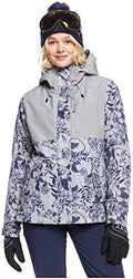Roxy Women's Jetty 3-in-1 Snow Jacket – 10k Waterproof, Insulated, Pfas-free, Removable Inner Layer