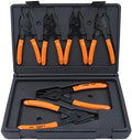 Lang Tools (3497 6-Piece Fixed Tip Combination Internal/External Snap Ring Pliers Set, Black, One Size